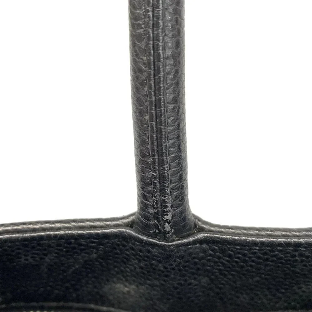 CHANEL Caviar Medallion Tote Black Calfskin Tote Bag - Picture 12 of 15